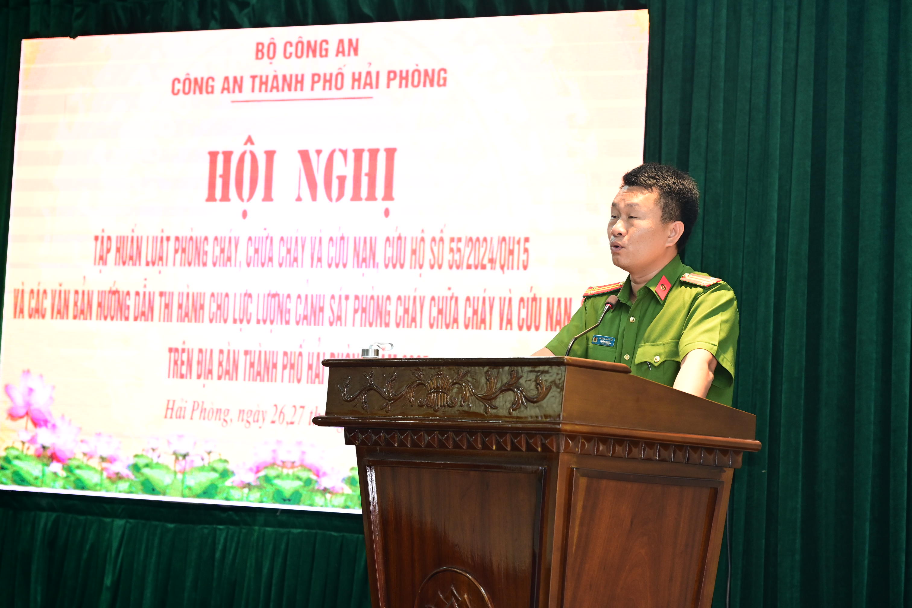 Đảng bộ Phòng Cảnh sát PCCC và CNCH quyết tâm cao, nỗ lực lớn thực hiện thắng lợi nhiều mục tiêu quan trọng